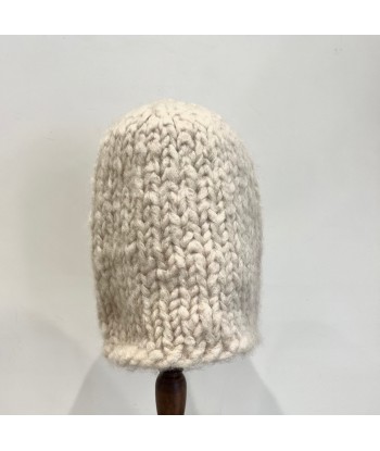 Bonnet CASHMERE Naturel brillant des détails fins