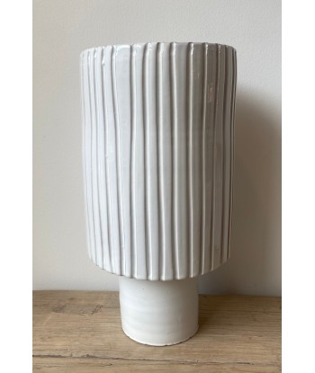 Vase MILOS Blanc de France