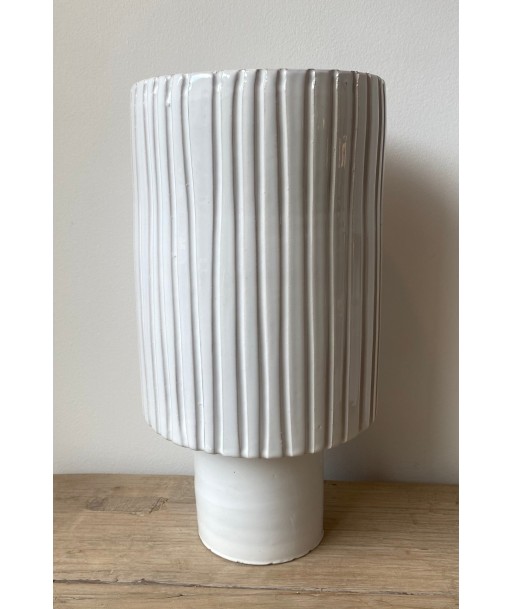 Vase MILOS Blanc de France