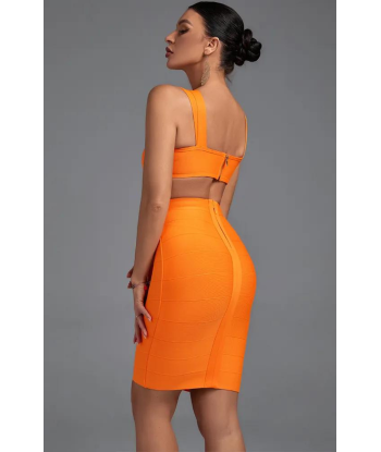 Robe Corset  Moderne Orange est présent 