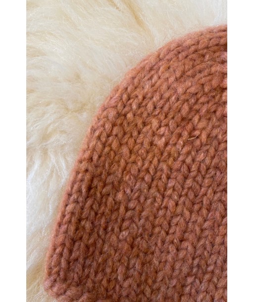 Bonnet CASHMERE Brique pas cher