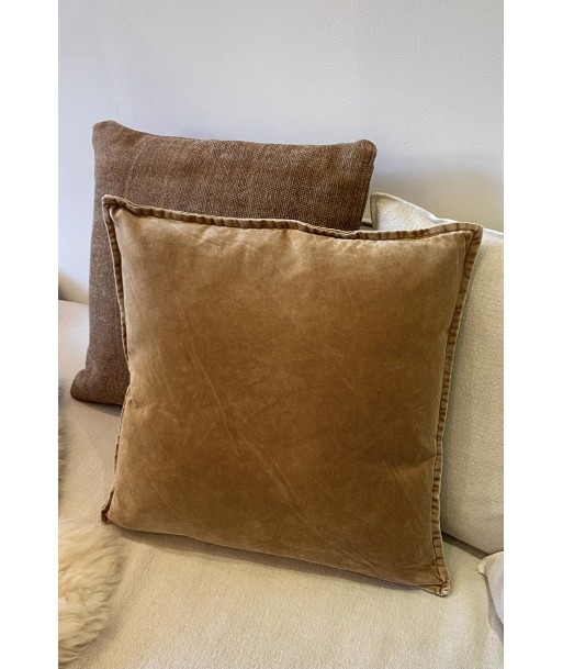 Coussin PIP Caramel en linge