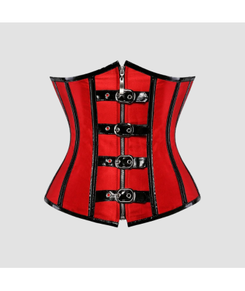 Corset Underbust Femme Rouge français