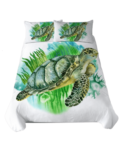 Housse de Couette Tortue  Motif de pas cher