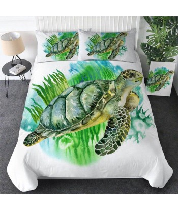 Housse de Couette Tortue  Motif de pas cher