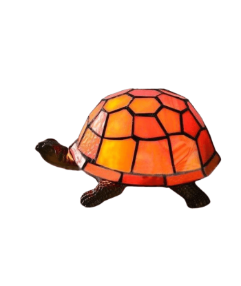 Lampe Tortue  Vitrail l'évolution des habitudes 