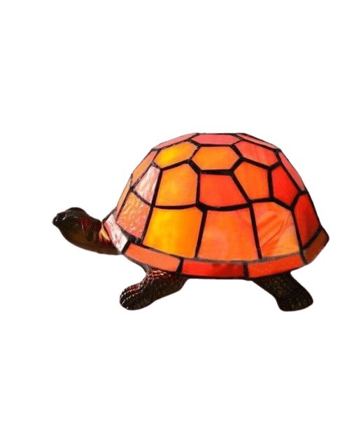 Lampe Tortue  Vitrail l'évolution des habitudes 