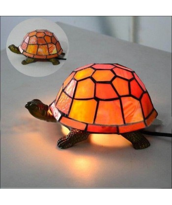 Lampe Tortue  Vitrail l'évolution des habitudes 