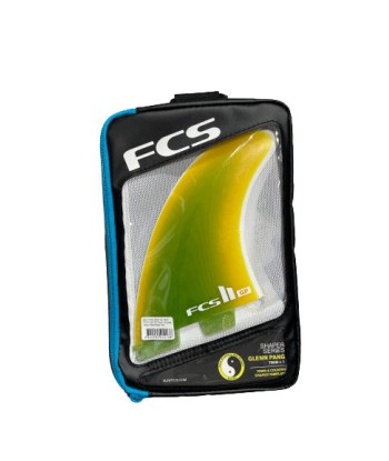 FCS II T&C PG Twin+1 XLarge Yellow Fade Retail Fins la colonne vertébrale