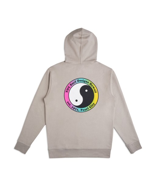 T&C Surf Designs YY 71 Hooded Fleece - Fade Grey Les êtres humains sont 