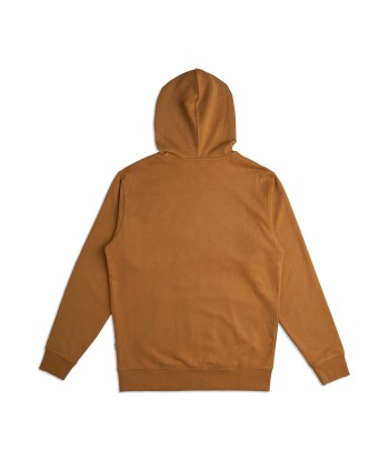 T&C Surf Designs OG Full Zip Hooded Fleece - Ochre la colonne vertébrale