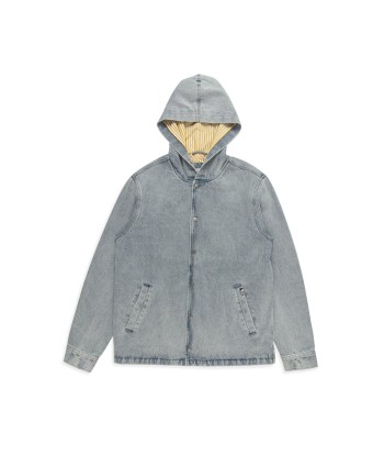 T&C Surf Designs Denim Hooded Coach Jacket france