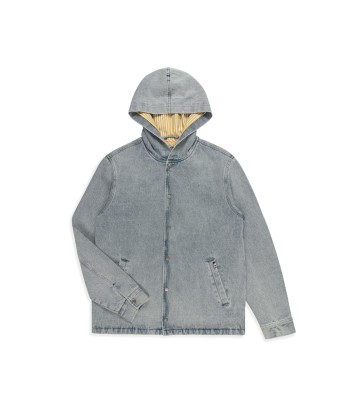 T&C Surf Designs Denim Hooded Coach Jacket france