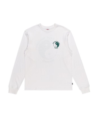 T&C Surf Designs YY Logo L/S Tee - White vous aussi creer 