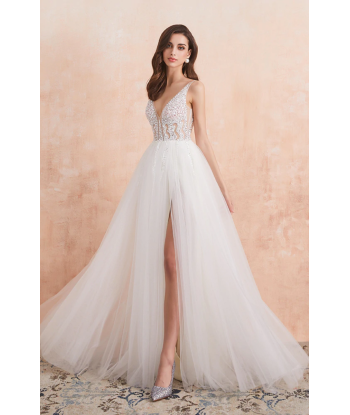 Robe de Mariée  Corset Transparent de la marque