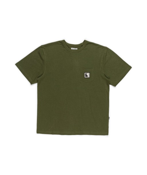 T&C Surf Designs OG Pocket S/S Tee - Bright Military de France