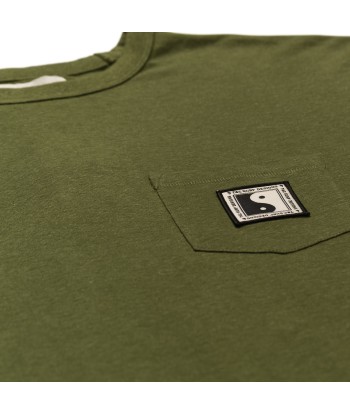 T&C Surf Designs OG Pocket S/S Tee - Bright Military de France