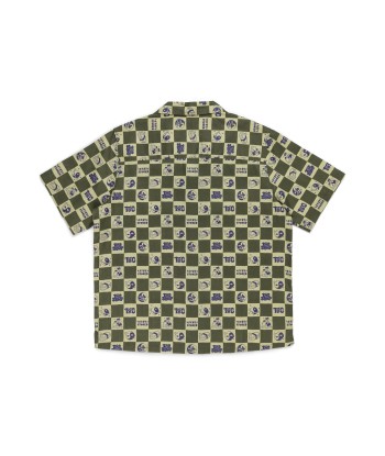 T&C Surf Designs Stoke Check S/S Shirt - Bright Military plus qu'un jeu 