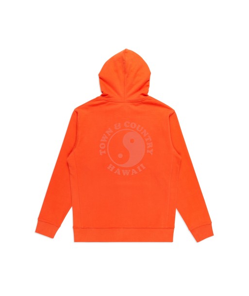 T&C Surf Designs YY Embossed Hooded Fleece - Tangerine pas cher chine