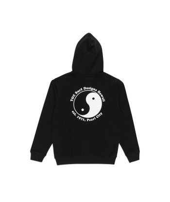 T&C Surf Designs OG Full Zip Hooded Fleece - Black soldes