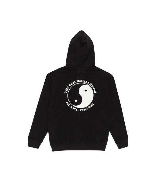 T&C Surf Designs OG Full Zip Hooded Fleece - Black soldes