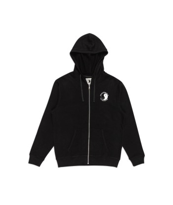 T&C Surf Designs OG Full Zip Hooded Fleece - Black soldes