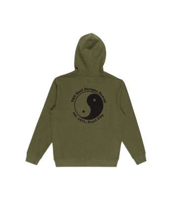 T&C Surf Designs OG Full Zip Hooded Fleece - Military Green Dans la société mordern