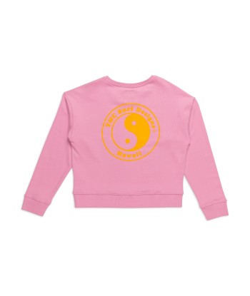 T&C Surf Designs Women YY Crew Fleece - Rose destockage