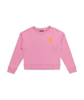 T&C Surf Designs Women YY Crew Fleece - Rose destockage