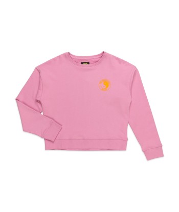 T&C Surf Designs Women YY Crew Fleece - Rose destockage