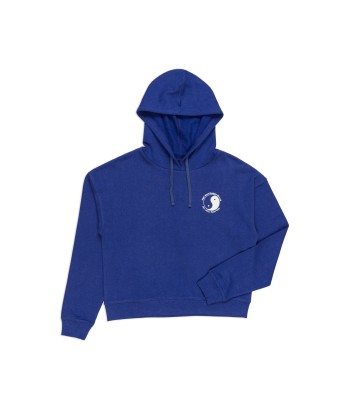 T&C Surf Designs Women OG Hooded Fleece- Porcelaine Blue pas cheres