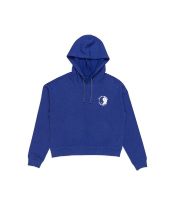 T&C Surf Designs Women OG Hooded Fleece- Porcelaine Blue pas cheres