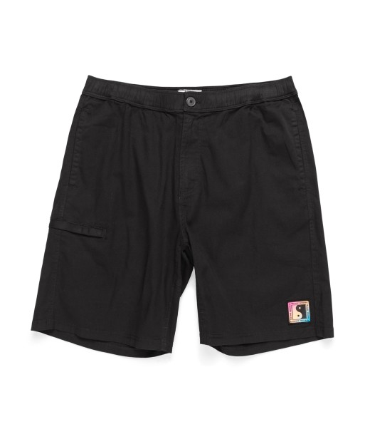 T&C Surf Designs Pearl Elastic Short- Washed Black les ligaments