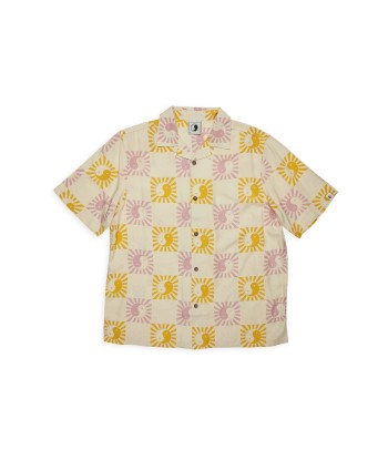 T&C Surf Designs Aloha S/S Shirt - Dawn Mauve - Sun Check pas cheres