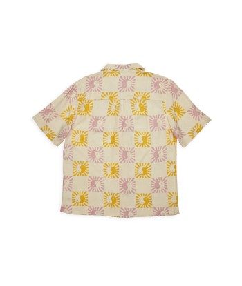 T&C Surf Designs Aloha S/S Shirt - Dawn Mauve - Sun Check pas cheres