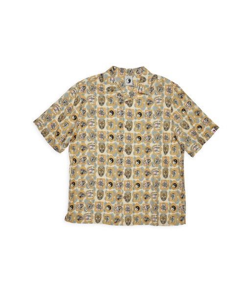 T&C Surf Designs Aloha S/S Shirt - Greige Jon Frame destockage