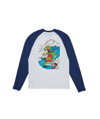 T&C Surf Designs Jon Fink L/S Tee - White acheter en ligne