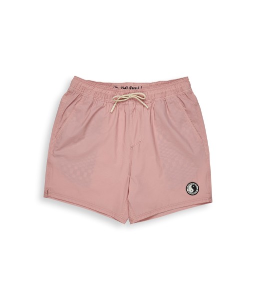 T&C Surf Designs OG Elastic 16,5" Beach Short - Dawn Mauve chez Cornerstreet bien 