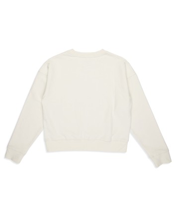 T&C Surf Designs Women Checky Crew Sweat - Off White commande en ligne