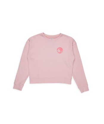 T&C Surf Designs Women YY Crew Sweat- Washed Rose shop