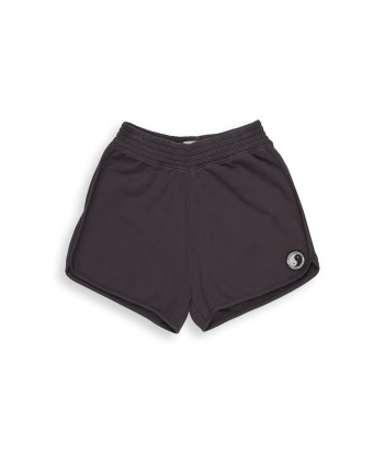 T&C Surf Designs Women YY Fleece Short - Washed Black la colonne vertébrale