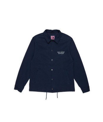 T&C Surf Designs Cotton Coach Jacket - Dark Navy plus qu'un jeu 