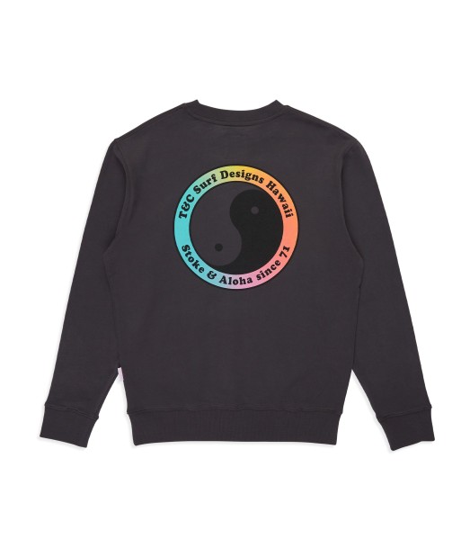 T&C Surf Designs YY 71 CREW SWEAT - Washed Black Vous souhaitez 