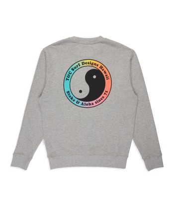 T&C Surf Designs YY 71 CREW SWEAT - Heather Grey outlet