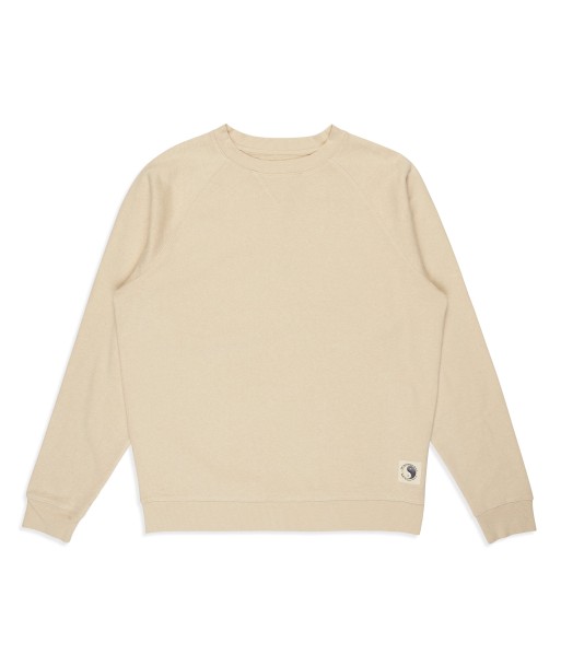 T&C Surf Designs Plain Crew Sweat - Natural soldes