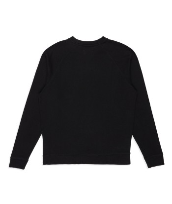 T&C Surf Designs Plain Crew Sweat - Black Venez acheter