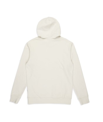 T&C Surf Designs Essential Hooded Fleece Off White Pink Logo offre 