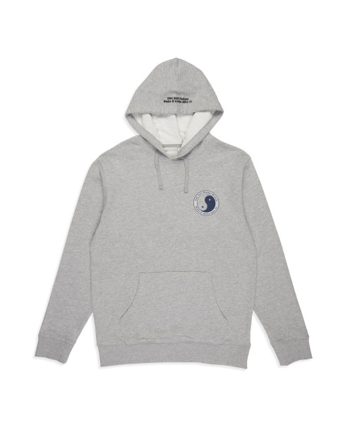 T&C Surf Designs Essential Hooded Fleece Heather Grey Navy Logo suggérées chez