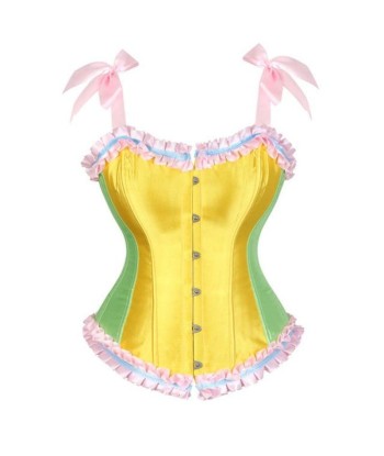 Corset Vintage  Rose commande en ligne