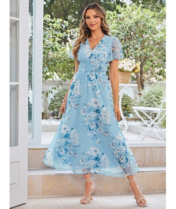 Robe Mariage à Grosses Fleurs vente chaude votre 